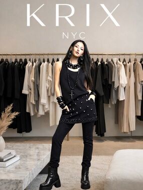 RARE Zara Studio Neoprene & Studded Collector Set | 3-Piece Editorial Look
